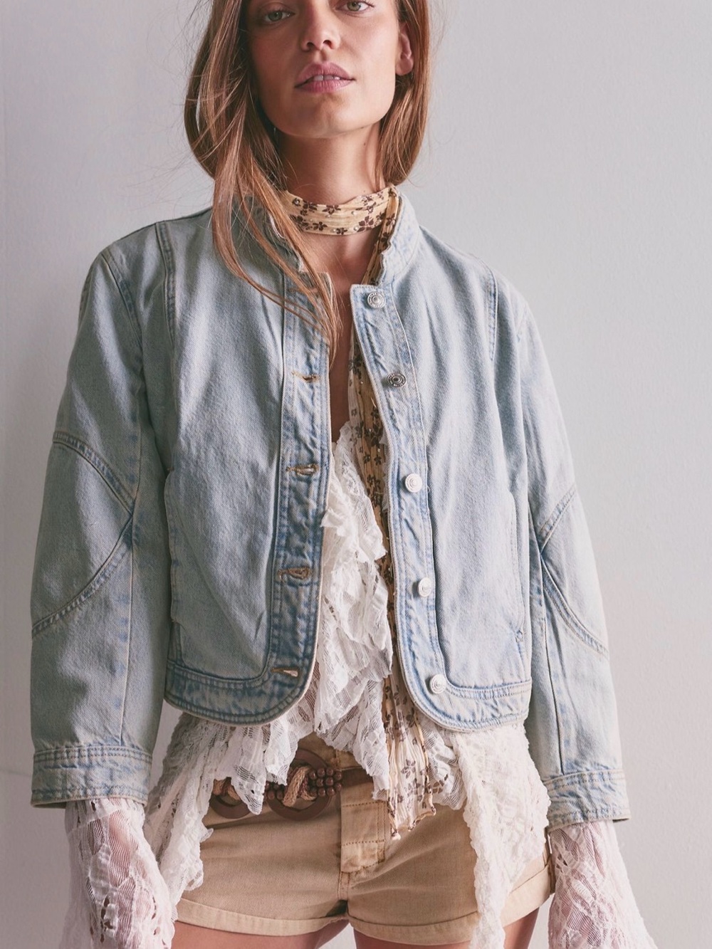 Free People Nikita Denim Jacket XS